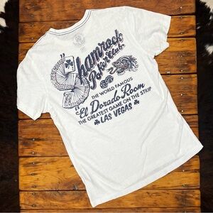 Lucky Brand “Shamrock Poker Club” vintage slub tee. NWOT